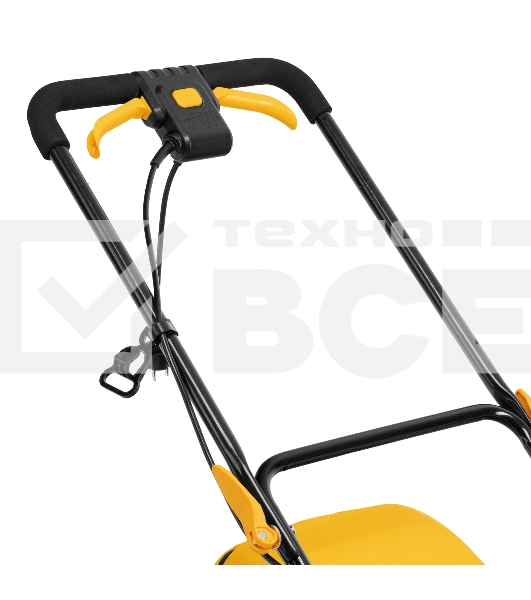 Газонокосилка электрическая GMC-2000, шир. 44см, 2000 Вт, 6 уров., травосб. 45 л Denzel