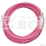 Шнур оптический Cabeus FOP-50-OM4-LC-LC-10m duplex LC-LC 50/125 мм OM4 10м LSZH, фото 1