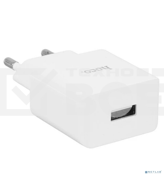 Сетевое зарядное устройство HOCO C106A/Сетевое ЗУ/1 USB/Выход: 10.5W/White