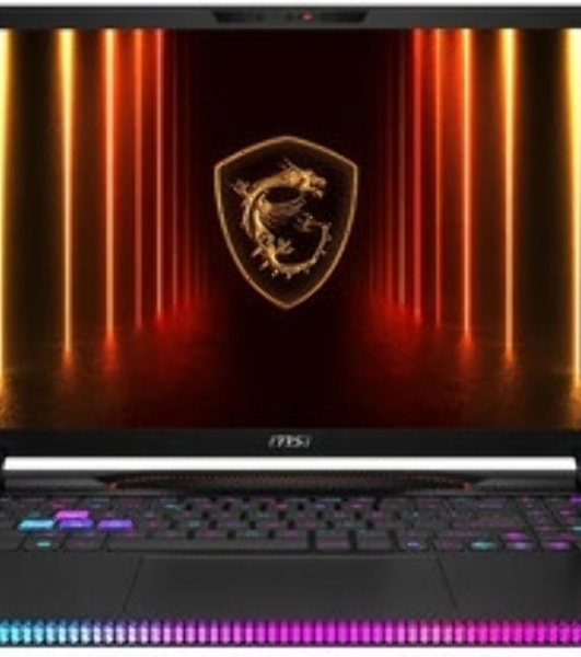 Ноутбук MSI Raider 16 HX AI A2XWHG-814XRU/16'/IPS/Intel Core Ultra 7 255HX/32Gb/1Tb SSD/NVIDIA GeForce RTX5070Ti 12Gb/DOS/черный/2.7kg