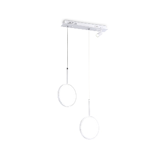 Светильник Ambrella light FL5272/2+1 WH белый 38W 3000K/4200K/6400K+4200K 500*90*1200 (ПДУ ИК)