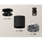Светильник Ambrella Light XS6302102 SBK/PBK/BK черный песок/черный полированный/тонированный MR16 GU5.3 (N6902, C6302, N6151), фото 1