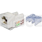 Модуль Keystone RJ45, Cat.5E, UTP, 90 градусов, белый, фото2
