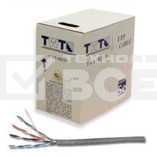 Кабель информационный Lanmaster TWT-5EUTP-LSZH кат.5е U/UTP не экранированный 4X2X24AWG LSZH внутренний 305м белый