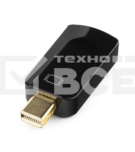 Переходник miniDisplayPort - HDMI, Cablexpert A-mDPM-HDMIF-01, 20M/19F, черный, пакет