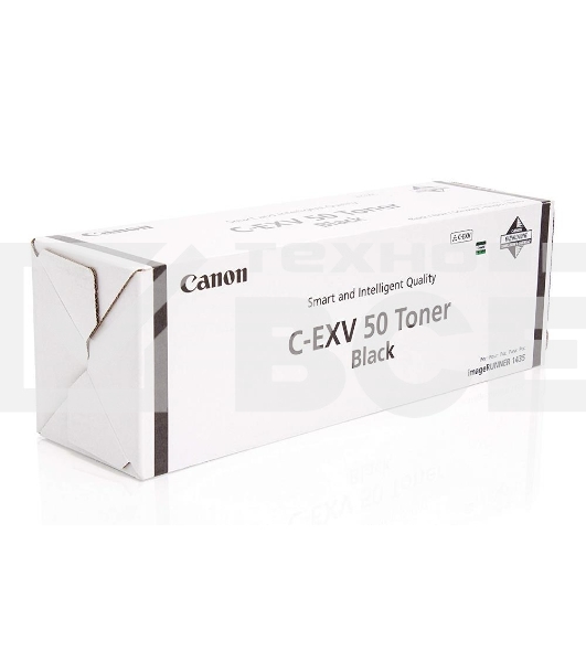 Картридж лазерный Canon C-EXV 50 Toner Black (9436B002), черный, 17600 стр при 6% (689g*1), для IR1435/1435i/1435iF