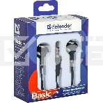 Наушники Defender вставки Basic 609 черный/белый, фото4
