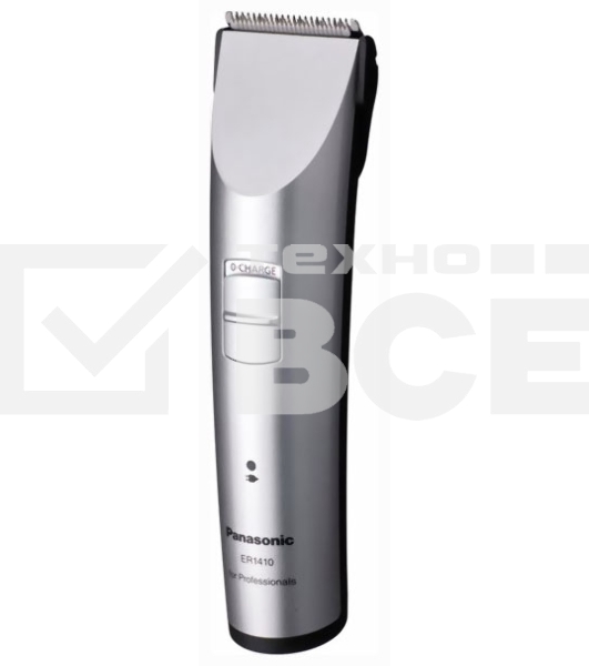 Машинка для стрижки Panasonic ER1410S520 серебристый (насадок в компл:3шт)