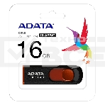 Флеш диск AData 16Gb C008 AC008-16G-RKD USB2.0 красный, фото9
