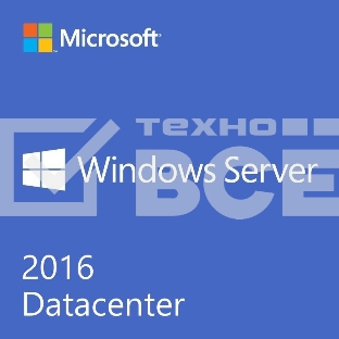 Лицензия OEM WIN SVR DATACTR 2016 RUS 64B 1PK DSP 16CR MS