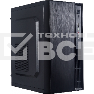 Компьютерный корпус Accord ENTRY ACC-241 черный без БП mATX 2xUSB2.0 audio