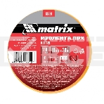 Изолента ПВХ, 19 мм х 20 м, желтая, 150мкм Matrix, фото 1