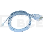 Консольный кабель OSNOVO 1 x Rj45, 1 x DB9 (female), 1,2м, фото 1