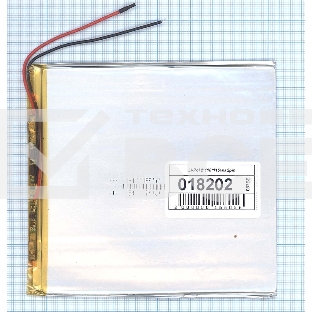 Аккумулятор Li-Pol (батарея) 2*110*115мм 2pin 3.7V/3500mAh