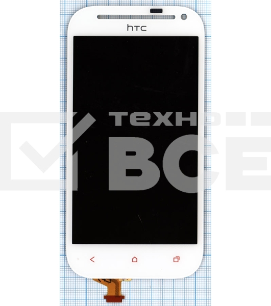 Дисплей для HTC One SV белый