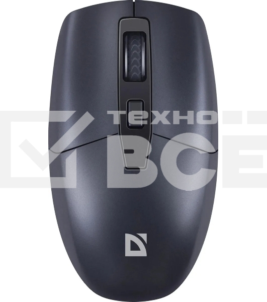 Мышь беспроводная Defender Modern MB-985 черный, 1600 dpi, радиоканал, USB, кнопки - 4