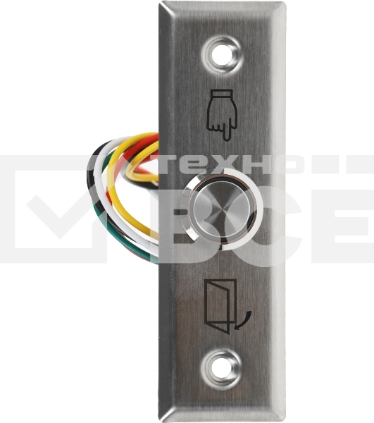 Кнопка выхода Tantos TDE-02 Light (00-00017678) серебристый