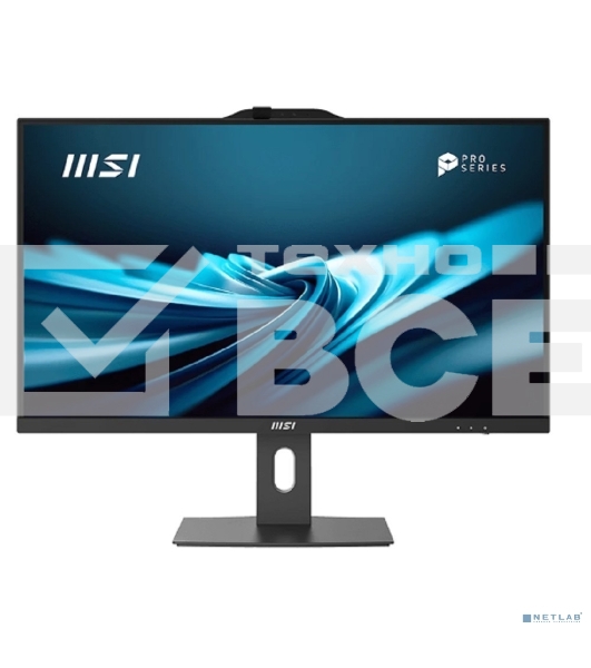 Моноблок MSI Pro AP272P 14M черный 27' FHD i3 14100(3.5Ghz)/8192Mb/256SSDGb/DOS + Wireless KB+M (9S6-AF8321-812)