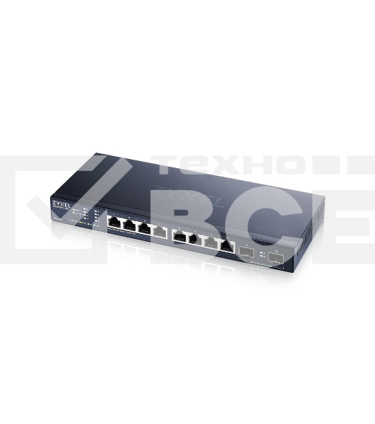 Мультигигабитный Smart L3 Lite коммутатор Zyxel NebulaFlex XMG1915-10E, 8xRJ-45: 1/2.5G, 2xSFP+, бесшумный (без вентилятора)