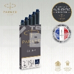 Картридж Parker Quink Z11 (CW1950385) черный/синие чернила для ручек перьевых (5шт), фото3