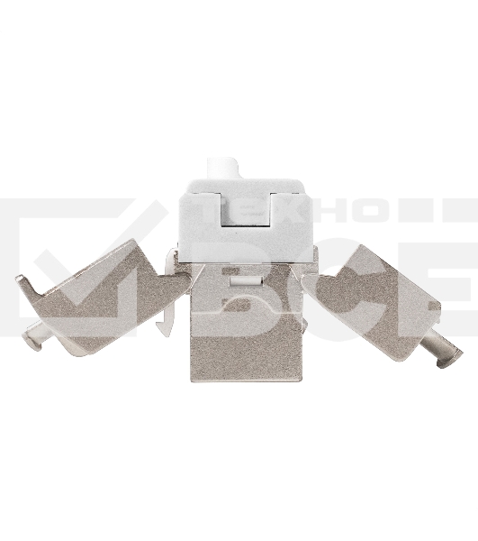 Модуль-вставка Keystone Jack RJ-45 ExeGate KJ-8P8C-SH-C6-180-TL (Кат.6, экранированная, 180 градусов, IDC Toolless (без инструмента))