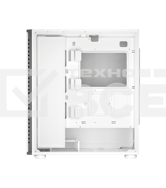 Компьютерный корпус  PCCooler ME200 MESH WH, Mesh Full Tower, белый, TG, SPCC, 3x120mm ARGB E-ATX, ATX, mATX, mITX 180/380/220mm 4x2.5