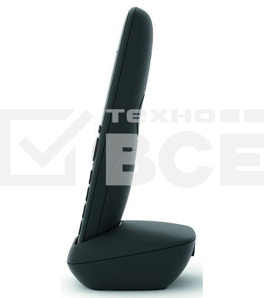Дополнительная трубка Dect Gigaset AS690HX черный для AS690