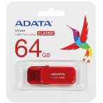 Флешка USB ADATA UV240 (AUV240-64G-RRD), 64Gb, USB 2.0, R/W 15/5, красный, фото7