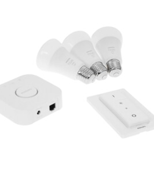 Умная лампа Philips Hue Starter Kit E27 9Вт 806lm (упак.:3шт) (929001821620)