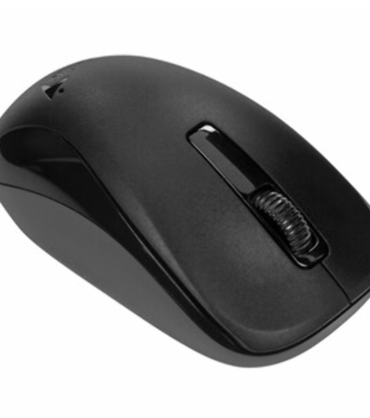 Мышь беспроводная Genius NX-7005 черный, 1200 dpi, радиоканал, USB, кнопки - 3