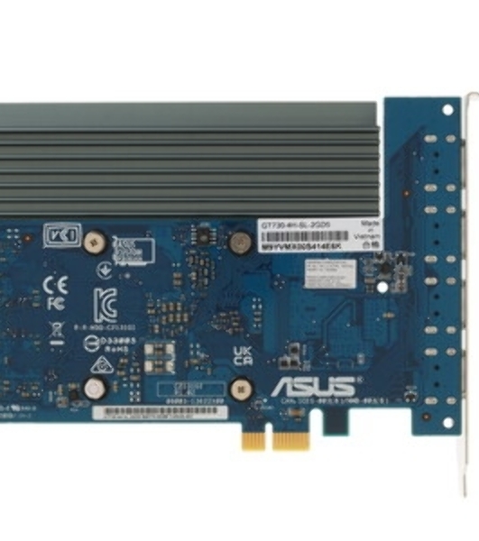 Видеокарта Asus GT730-4H-SL-2GD5 NVIDIA GeForce GT 730 2Gb GDDR5 902/5010 HDMIx4 HDCP Ret