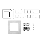 Рамка ALFA Techno (Серебро глянец) 2-ая AF220402, фото2