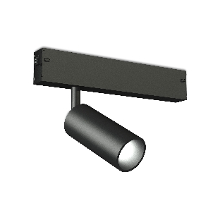 Светильник светодиодный трековый для шинопровода Magnetic Ambrella light GL1610 BK черный IP20 7W 4200K 220V 36° D35*80 (Без ПДУ)