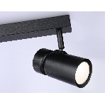 Накладной поворотный спот Ambrella light TA13178/2 BK черный GU10/2 max 12W 295*60*130, фото 1