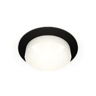 Комплект встраиваемого светильника Ambrella light XC6513020 SBK/SWH черный песок/белый песок MR16 GU5.3 (C6513, N6130)
