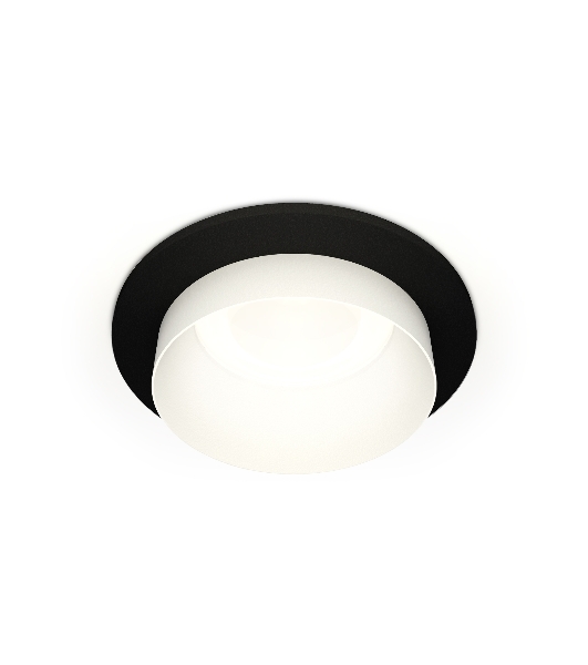 Комплект встраиваемого светильника Ambrella light XC6513020 SBK/SWH черный песок/белый песок MR16 GU5.3 (C6513, N6130)