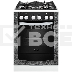 Плита газовая Gefest ПГ 6500-02 0113 черный, конфорок 4 шт, духовка 52 л, 60 см x 85 см x 60 см, фото 1