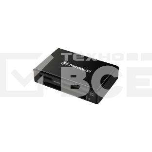 Считыватель карты памяти Transcend USB 3.0 Transcend All-in-1 Multi Card Reader, Black