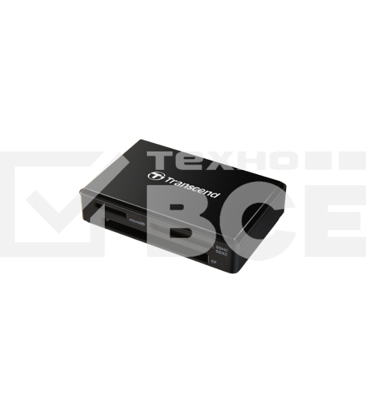 Считыватель карты памяти Transcend USB 3.0 Transcend All-in-1 Multi Card Reader, Black