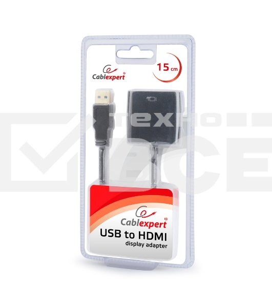 Видеоадаптер (конвертер) USB 3.0 --> HDMI Cablexpert A-USB3-HDMI-02