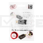 Переходник miniDisplayPort - HDMI, Cablexpert A-mDPM-HDMIF-01, 20M/19F, черный, пакет, фото5
