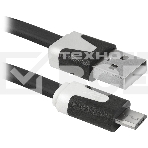 Кабель Defender USB08-03P USB2.0 AM-MicroBM, 1.0м, фото7