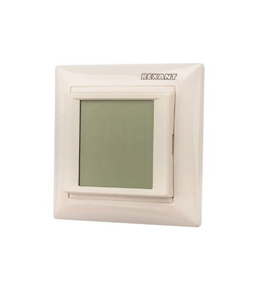 Терморегулятор сенсорный Rexant RX-419B, бежевый. совместим с Legrand серии Valena