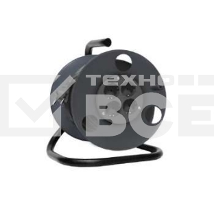 Удлинитель на катушке 4х40м без заземл. 10А IP20 1.3кВт Союз 481S-3104