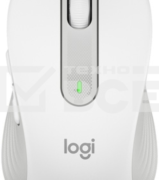 Мышь беспроводная Logitech Signature M650 белый, 4000 dpi, радиоканал, Bluetooth, USB, кнопки - 5