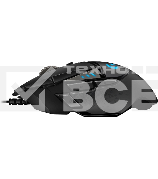 Мышь проводная Logitech G502 HERO черный, 25600 dpi, USB, кнопки - 11