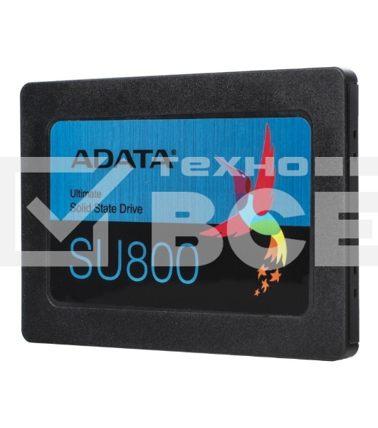 Накопитель SSD ADATA SU800, 512Gb, SATA III, 2.5