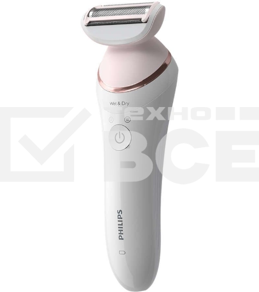 Эпилятор Philips BRE740/10 скор.:2 насад.:8 от аккум. белый