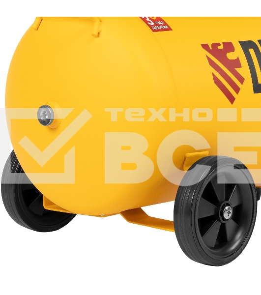 Компрессор воздушный прям. привод DC1500/50, 1,5 кВт, 50 литров, 220 л/мин Denzel