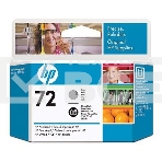 Печатающая головка HP №72 C9380A фото черный/серый печатающая головка для HP DJ T1100/T610, фото7